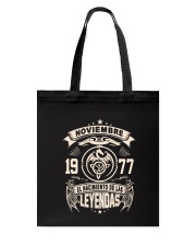 Noviembre 1977 Tote Bag thumbnail