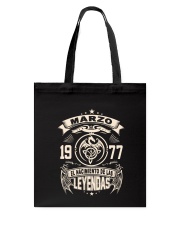 Marzo 1977 Tote Bag thumbnail