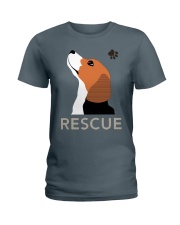 Beagle Rescue Ladies T-Shirt front