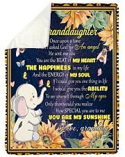 Energy Of My Soul Elephant-Gift For Granddaughter Sherpa Fleece Blanket tile