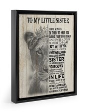 1 DAY LEFT - GET YOURS NOW Floating Framed Canvas Prints Black tile