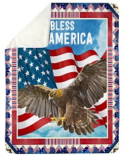 God Bless America-Great Gift For American Patriot Sherpa Fleece Blanket tile