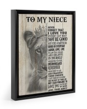 1 DAY LEFT - GET YOURS NOW Floating Framed Canvas Prints Black tile