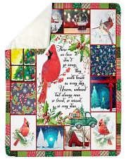 In Loving Memory Cardinal - Gift For Christmas Sherpa Fleece Blanket tile