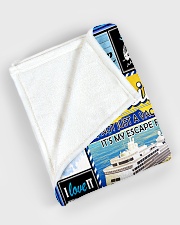 Seatrip Vehicle - Best Gift For Cruisers Large Fleece Blanket - 60" x 80" aos-coral-fleece-blanket-60x80-lifestyle-front-08