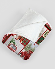 Red Truck For Xmas - Best Gift For Christmas Large Fleece Blanket - 60" x 80" aos-coral-fleece-blanket-60x80-lifestyle-front-07