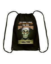 Achmed: You laugh I laugh you cry i cry Drawstring Bag thumbnail