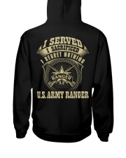 US Army Ranger Hooded Sweatshirt thumbnail