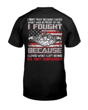 US Navy Submarines Classic T-Shirt back