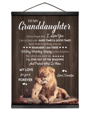Life Is Filled With Hard Times & Good Times - Amazing Gift For Granddaughter Hanging Canvas tile