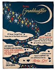 I LOVE YOU - BEST GIFT FOR GRANDDAUGHTER Small Fleece Blanket - 30" x 40" front