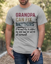 Grandpa Can Fix Anything - Perfect Gift For Grandpa Classic T-Shirt apparel-classic-tshirt-lifestyle-front-53