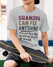 Grandpa Can Fix Anything - Perfect Gift For Grandpa Classic T-Shirt apparel-classic-tshirt-lifestyle-front-65