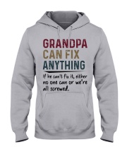 Grandpa Can Fix Anything - Perfect Gift For Grandpa Hooded Sweatshirt tile