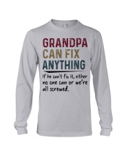 Grandpa Can Fix Anything - Perfect Gift For Grandpa Long Sleeve Tee tile