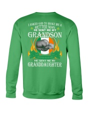 I Asked God To Make Me A Better Man - Perfect Gift For Grandpa Crewneck Sweatshirt tile