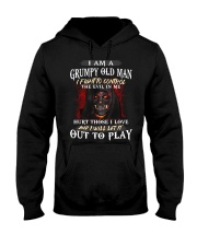 I Am A Grumpy Old Man Hooded Sweatshirt tile
