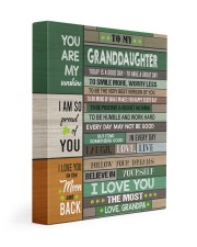 I Am So Proud Of You - Amazing Gift For Granddaughter 11x14 Gallery Wrapped Canvas Prints front