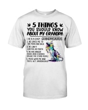 5 Things You Should Know About My Grandpa Premium Fit Mens Tee tile