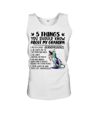 5 Things You Should Know About My Grandpa Unisex Tank tile