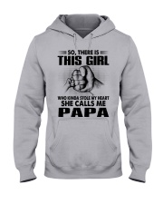 She Calls Me Papa - Best Gift For Papa Hooded Sweatshirt tile