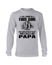 She Calls Me Papa - Best Gift For Papa Long Sleeve Tee tile