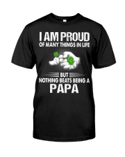 NOTHING BEATS BEING A PAPA Premium Fit Mens Tee tile
