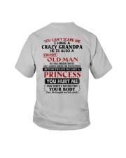 He Has Anger Issues - Lovely Gift For Granddaughter Youth T-Shirt back