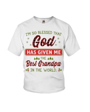 BEST GRANDPA IN THE WORLD - AMAZING GIFT FOR GRANDSON Youth T-Shirt tile
