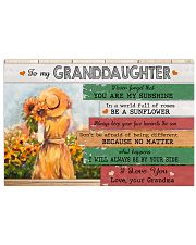 You Are My Sunshine - Lovely Gift For Granddaughter Horizontal Poster tile