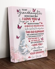 I'm Proud To Be Your Grandpa - Best Gift For Grandduaghter 11x14 Gallery Wrapped Canvas Prints aos-canvas-pgw-11x14-lifestyle-front-17