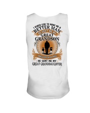 I Asked God To Make Me A Better Man - Best Gift For Grandpa Unisex Tank tile