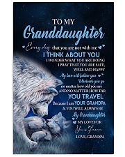 I Think About You - Best Gift For Granddaughter Vertical Poster tile