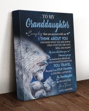 I Think About You - Best Gift For Granddaughter 11x14 Gallery Wrapped Canvas Prints aos-canvas-pgw-11x14-lifestyle-front-17