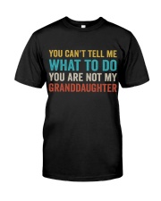 You Can't Tell Me - Perfect Gift For Grandpa Premium Fit Mens Tee tile