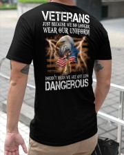 Doesn't Mean Me Are Any Less Dangerous - Perfect Gift For Grandpa Classic T-Shirt apparel-classic-tshirt-lifestyle-back-116