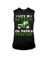 LIFE IS BETTER ON PAPA'S TRACTOR Sleeveless Tee tile
