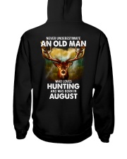 Never Underestimate An Old Man Who Loves Hunting - Perfect Gift For Grandpa Hooded Sweatshirt tile