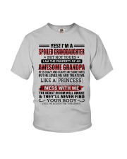 Like A Princess - Amazing Gift For Granddaughter Youth T-Shirt front