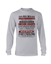 Like A Princess - Amazing Gift For Granddaughter Long Sleeve Tee tile