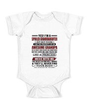 Like A Princess - Amazing Gift For Granddaughter Baby Onesie tile