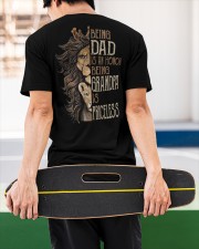 Being Grandpa Is Priceless - Perfect Gift For Grandpa Classic T-Shirt apparel-classic-tshirt-lifestyle-back-67