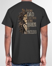 Being Grandpa Is Priceless - Perfect Gift For Grandpa Classic T-Shirt garment-tshirt-unisex-back-04