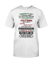 I'm A Spoiled Granddaughter Of A Crazy Nonno Premium Fit Mens Tee tile