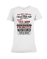 YOU CAN'T SCARE ME - BEST GIFT FOR GRANDDAUGHTER Premium Fit Ladies Tee tile