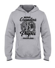 Being A Grandpa Is An Honor Being Papa Is Priceless Hooded Sweatshirt tile