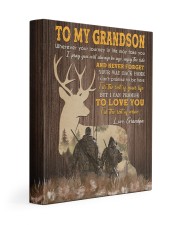 Never Forget Your Way Back Home - Amazing Gift For Grandson 11x14 Gallery Wrapped Canvas Prints front