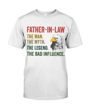 The Bad Influence - Best Gift For Father-In-Law Premium Fit Mens Tee tile