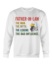 The Bad Influence - Best Gift For Father-In-Law Crewneck Sweatshirt tile