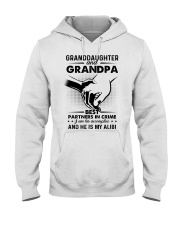 Granddaugther And Grandpa Best Partners In Crime Hooded Sweatshirt tile
